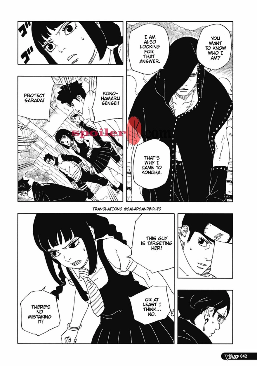 Spoiler Boruto chap 91