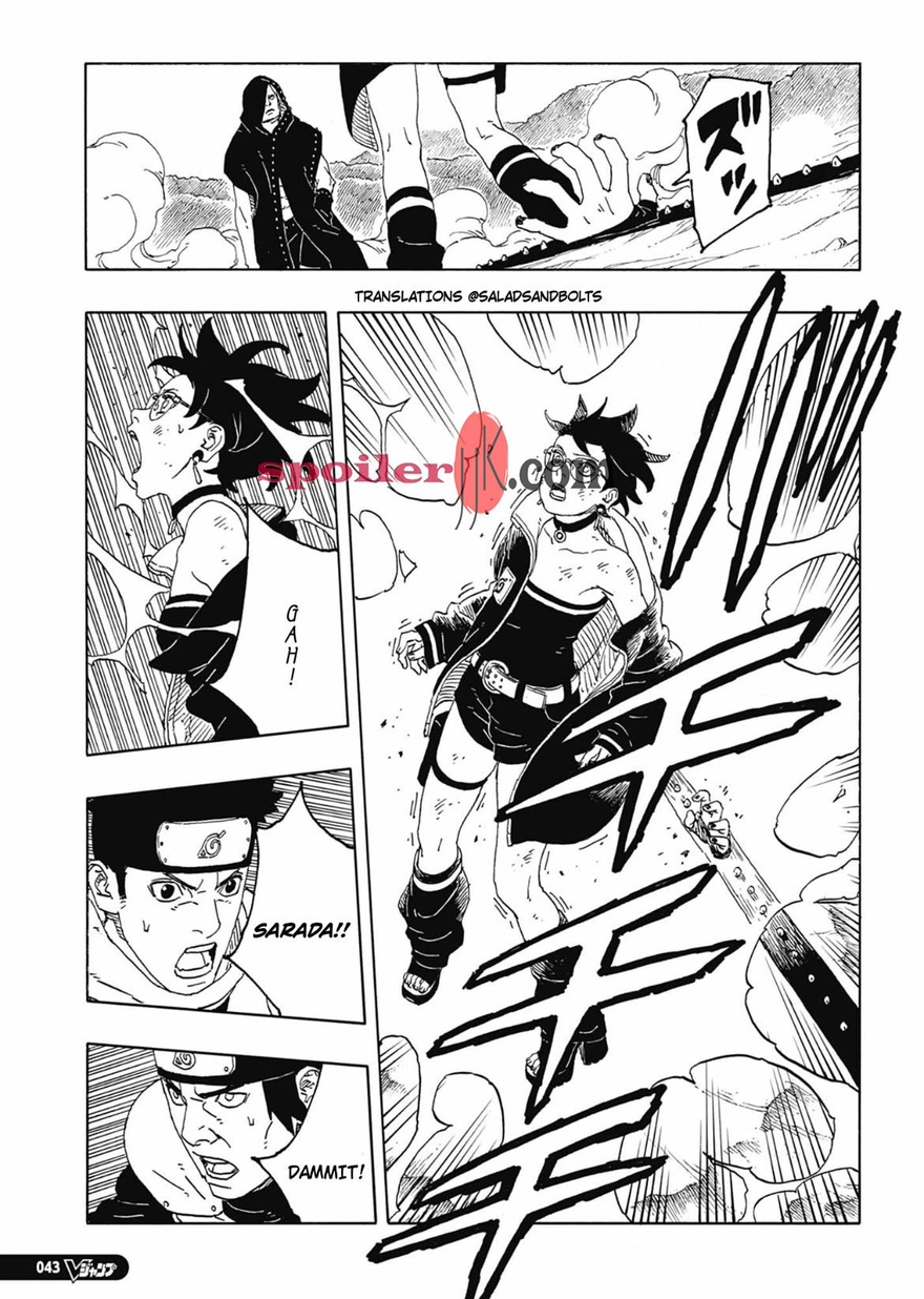 Spoiler Boruto chap 91