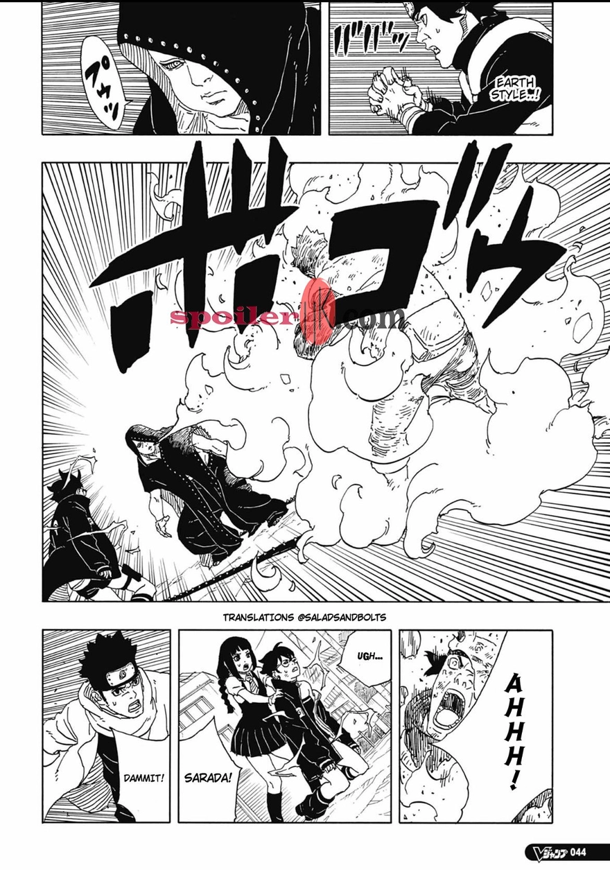 Spoiler Boruto chap 91