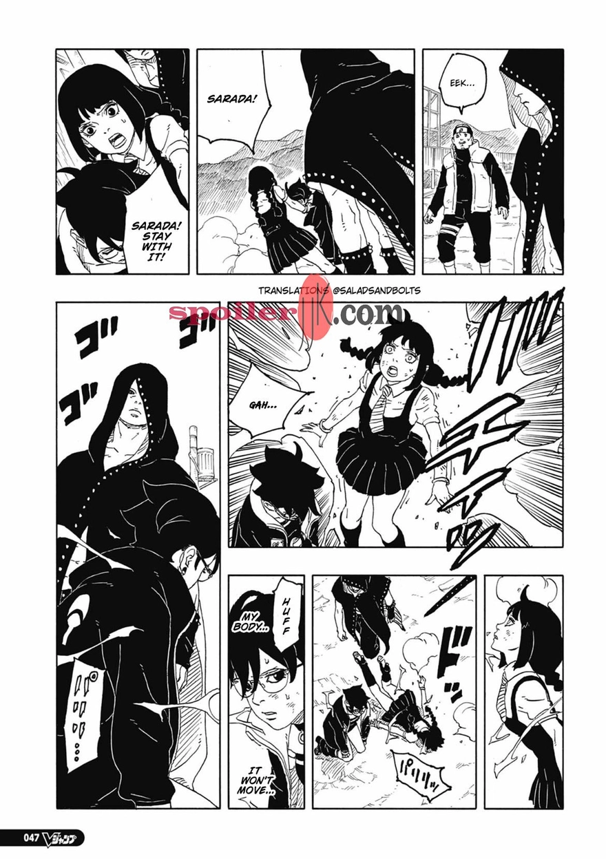 Spoiler Boruto chap 91