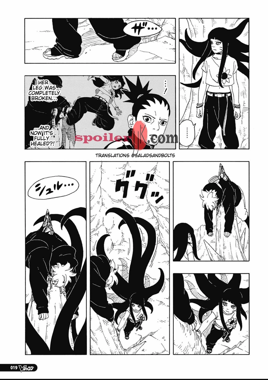 Spoiler Boruto chap 91