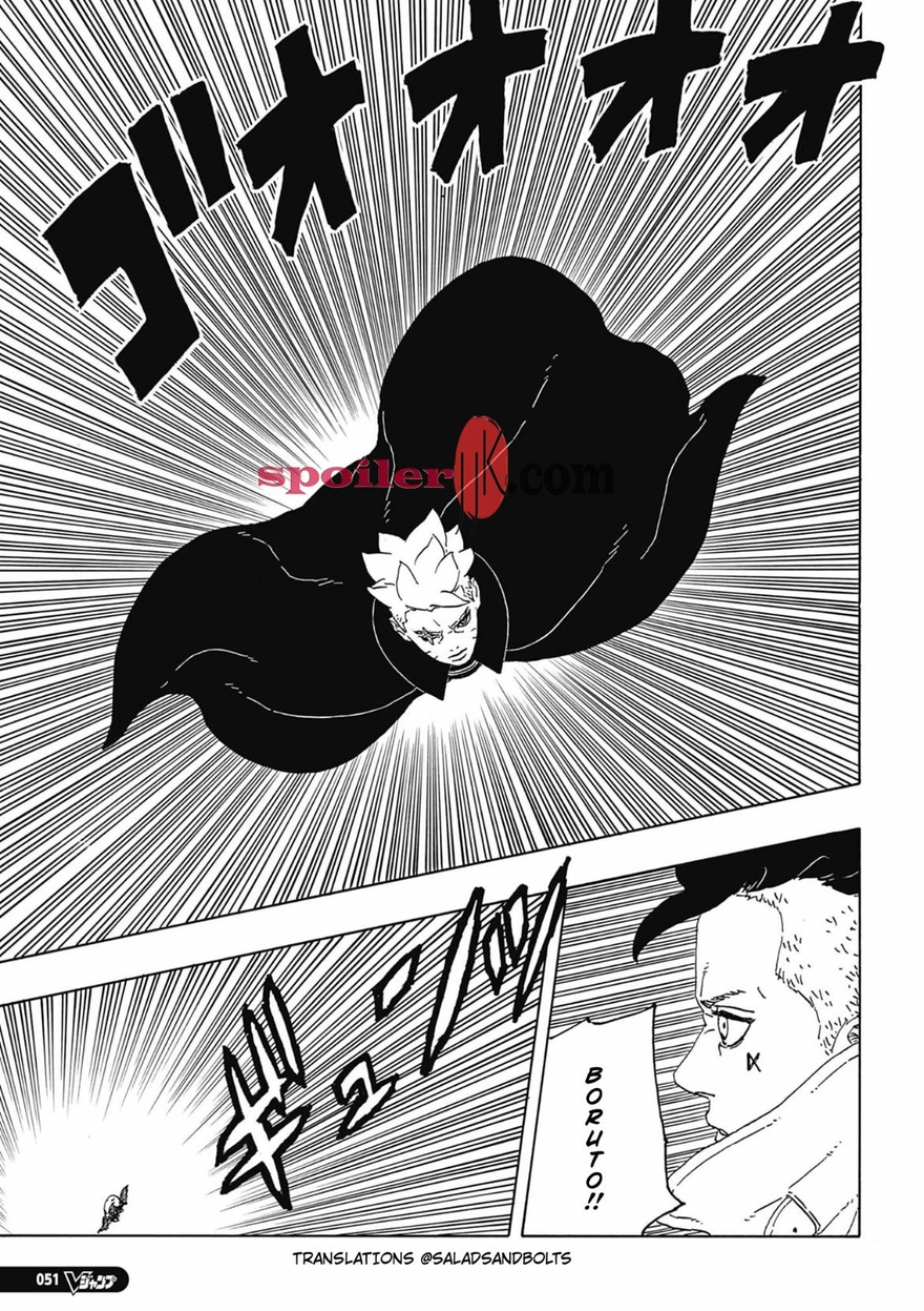Spoiler Boruto chap 91