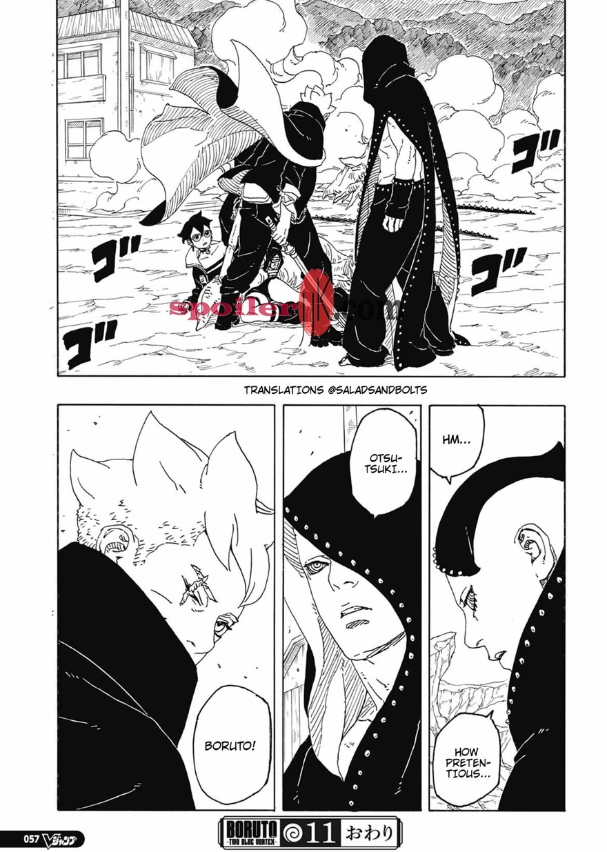 Spoiler Boruto chap 91