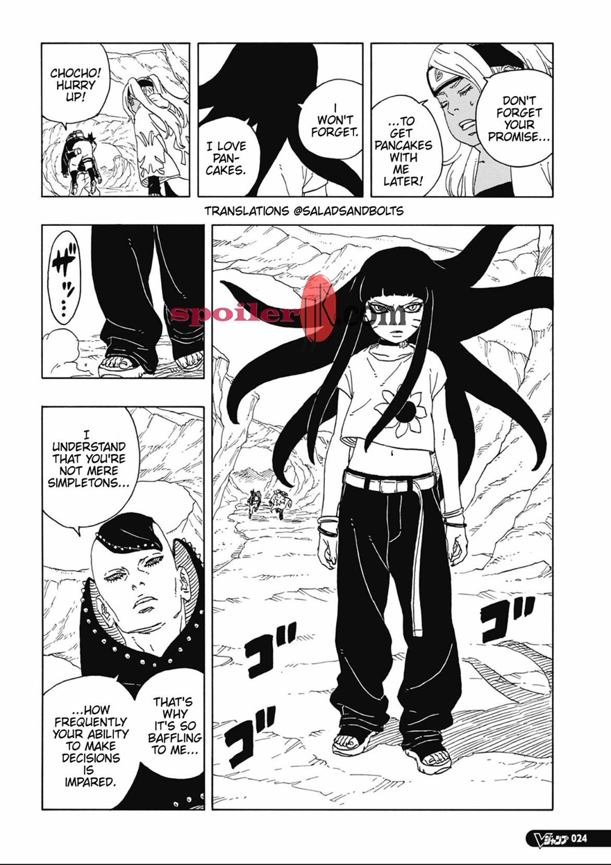 Spoiler Boruto chap 91