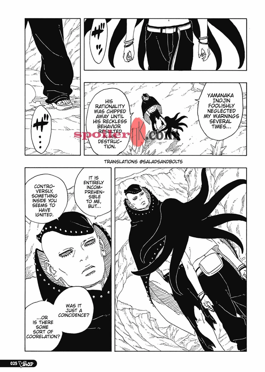 Spoiler Boruto chap 91