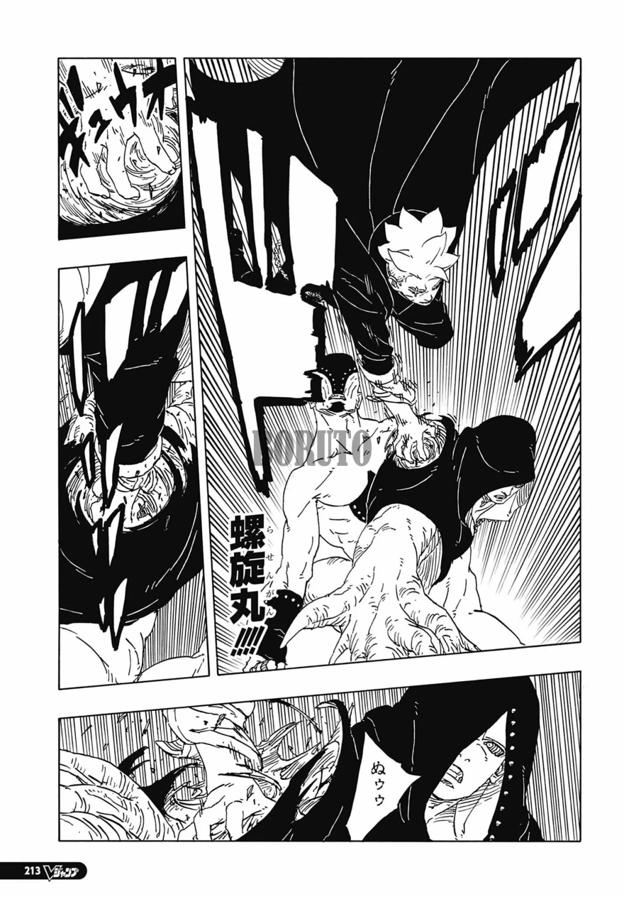 Spoiler Boruto chap 92