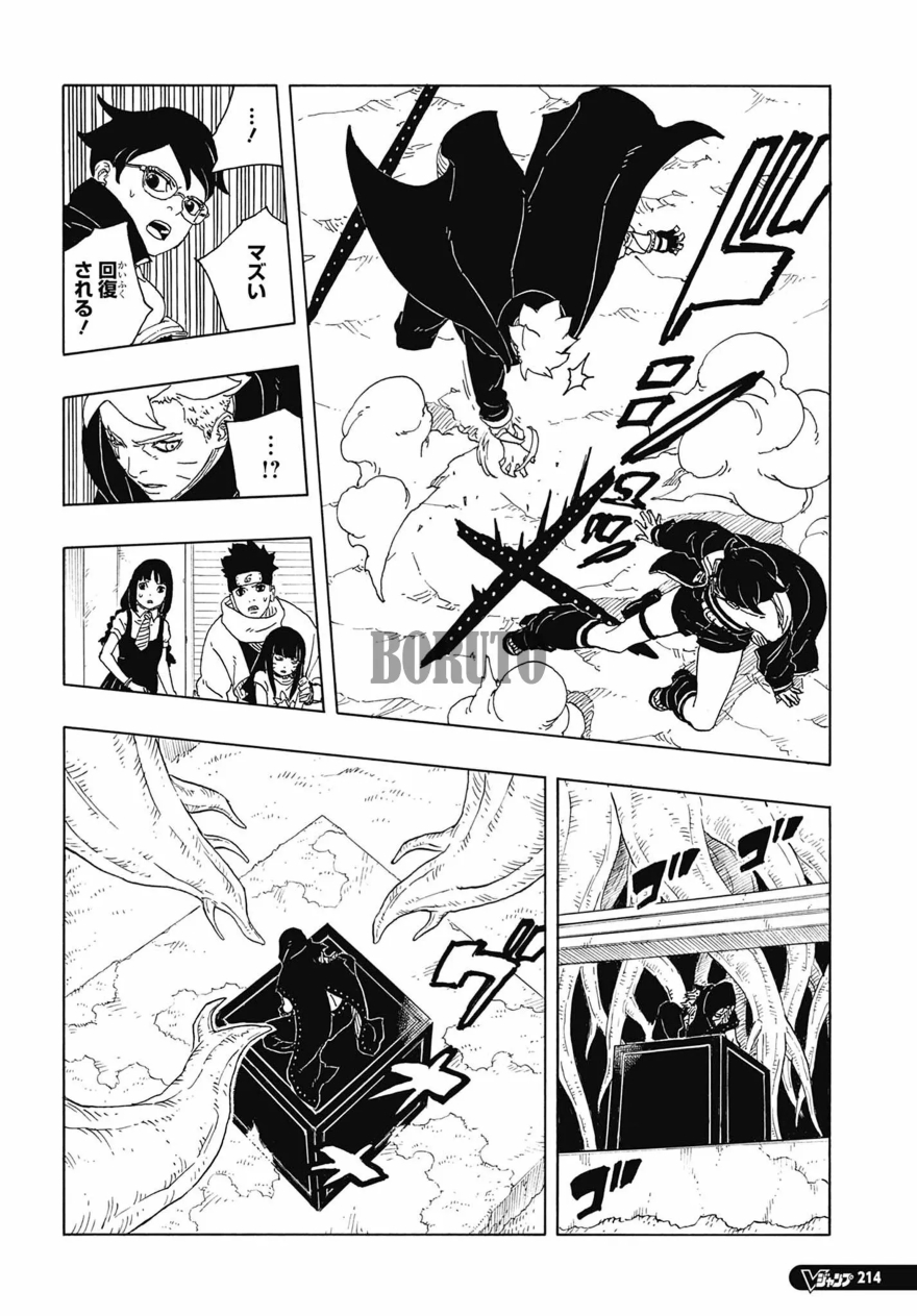 Spoiler Boruto chap 92
