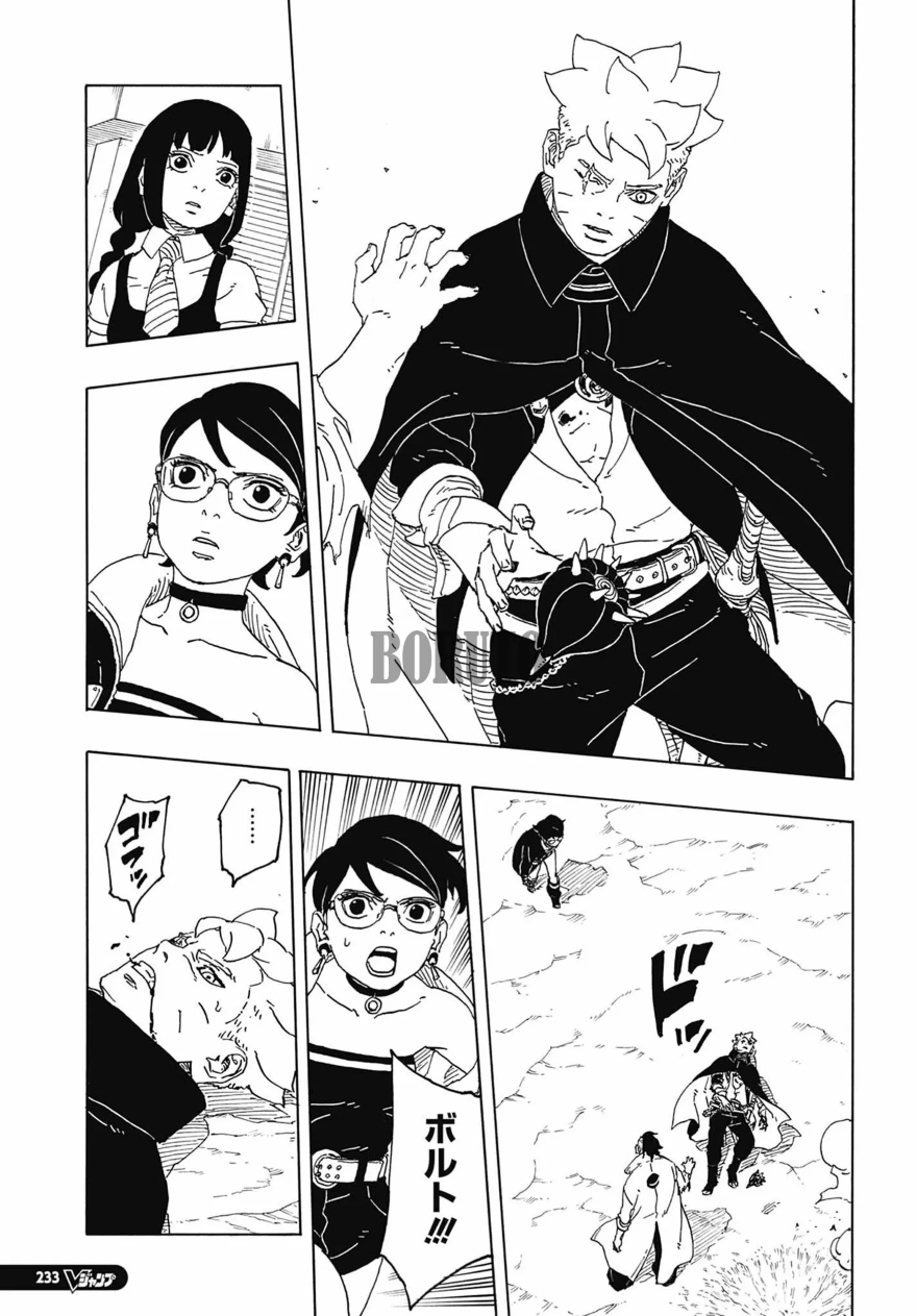 Spoiler Boruto chap 92