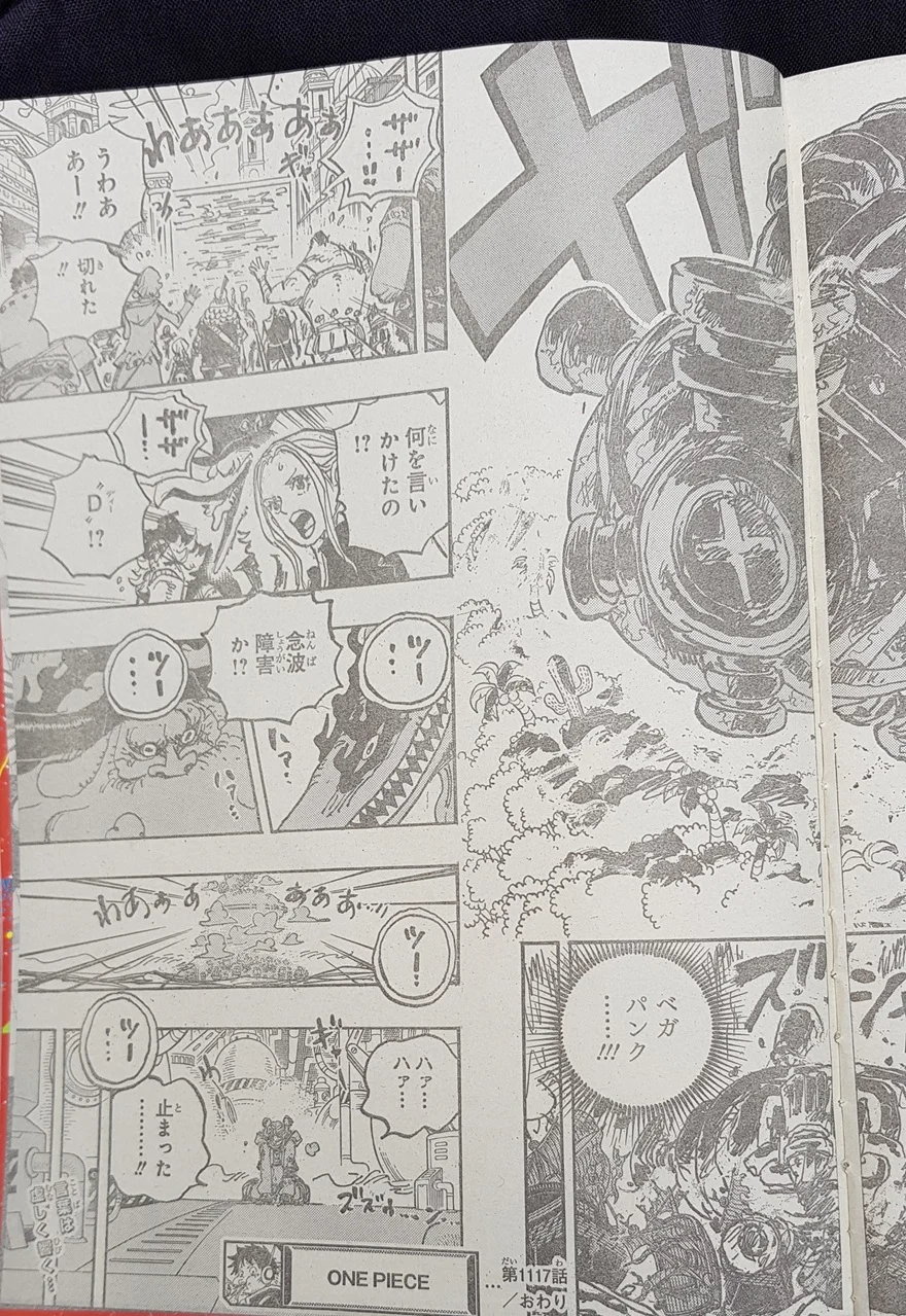 Spoiler One Piece Chap 1117: Thông điệp Vegapunk đã kết thúc