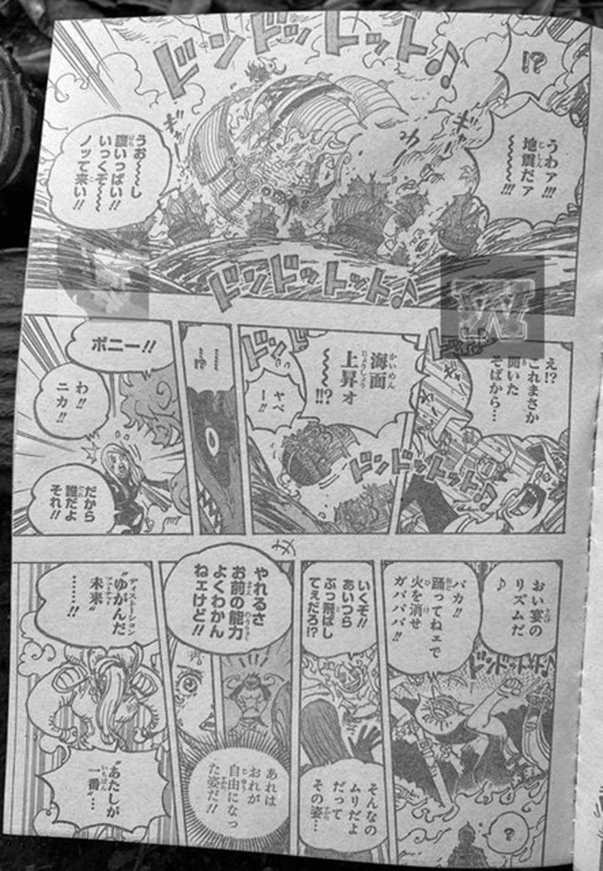 Spoiler One Piece Chap 1118: Bonney biến thành Nika