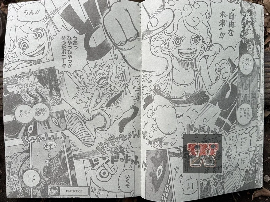 Spoiler One Piece Chap 1118: Bonney biến thành Nika