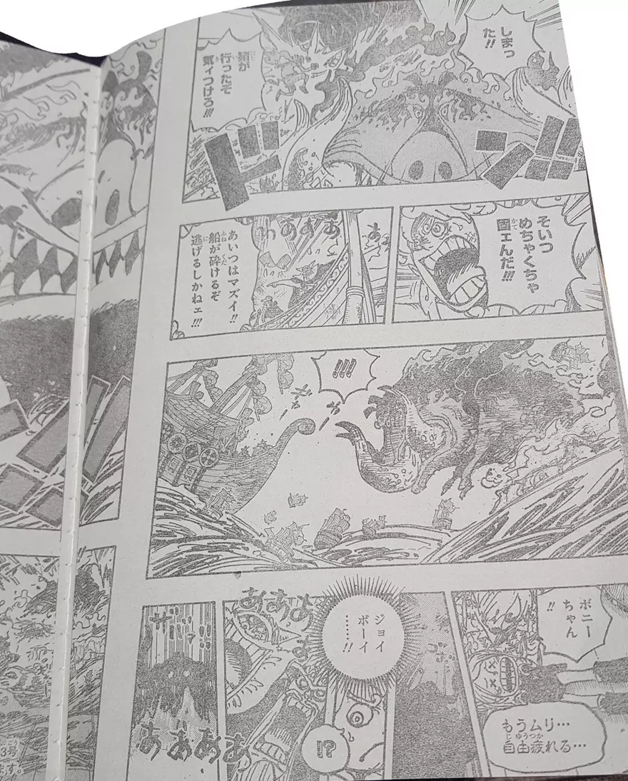 Spoiler One Piece Chap 1119:&nbsp;Robot Cổ Đại trỗi dậy