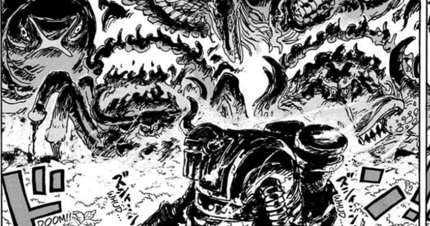 Spoiler One Piece Chap 1119:&nbsp;Robot Cổ Đại trỗi dậy