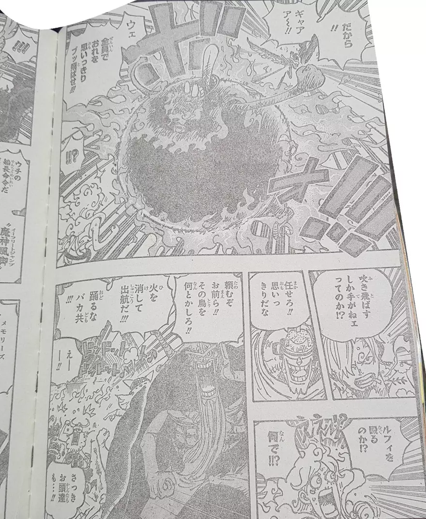 Spoiler One Piece Chap 1119:&nbsp;Robot Cổ Đại trỗi dậy