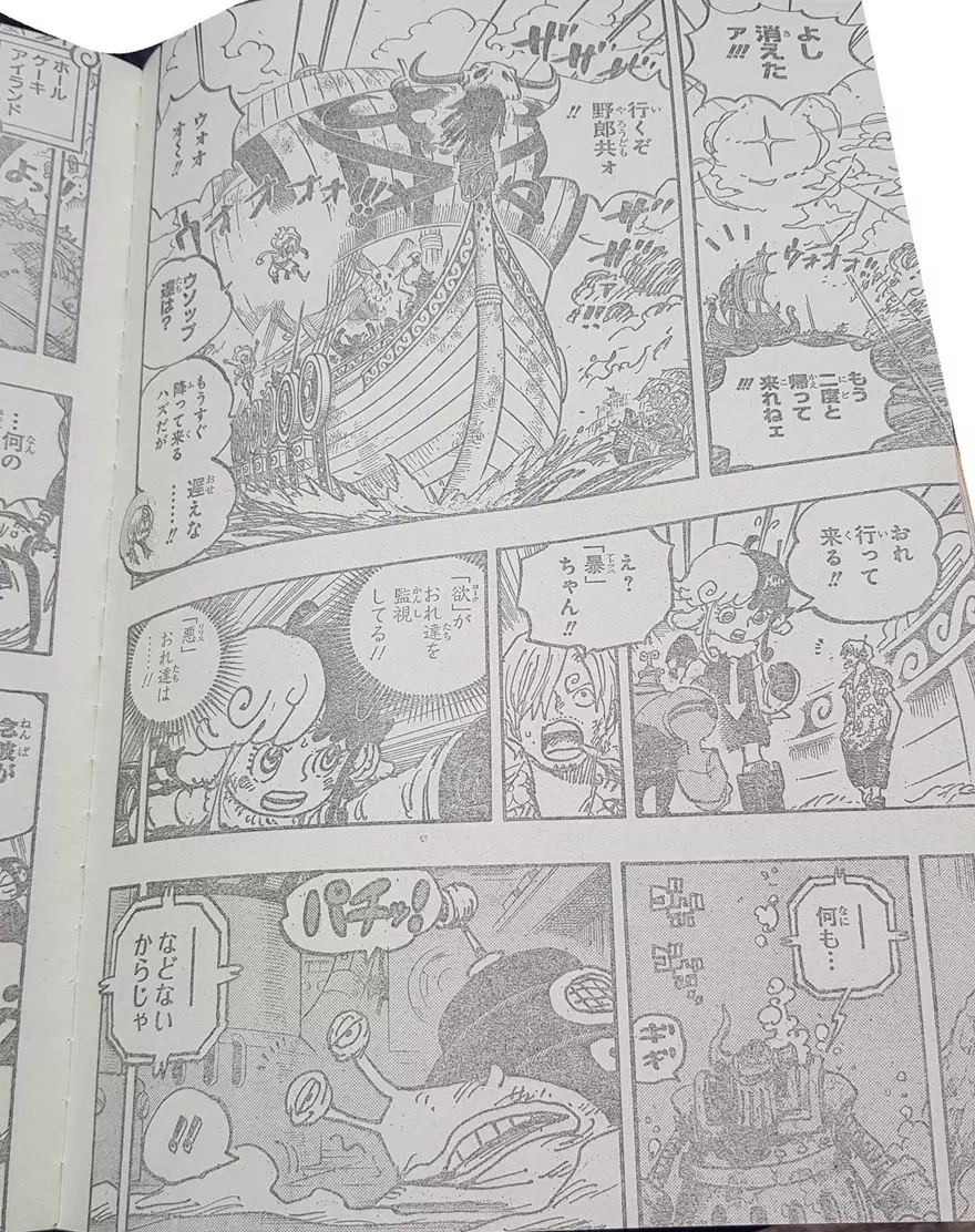 Spoiler One Piece Chap 1119:&nbsp;Robot Cổ Đại trỗi dậy