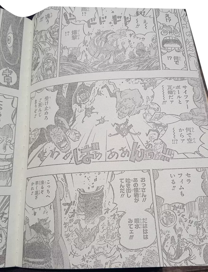 Spoiler One Piece Chap 1119:&nbsp;Robot Cổ Đại trỗi dậy