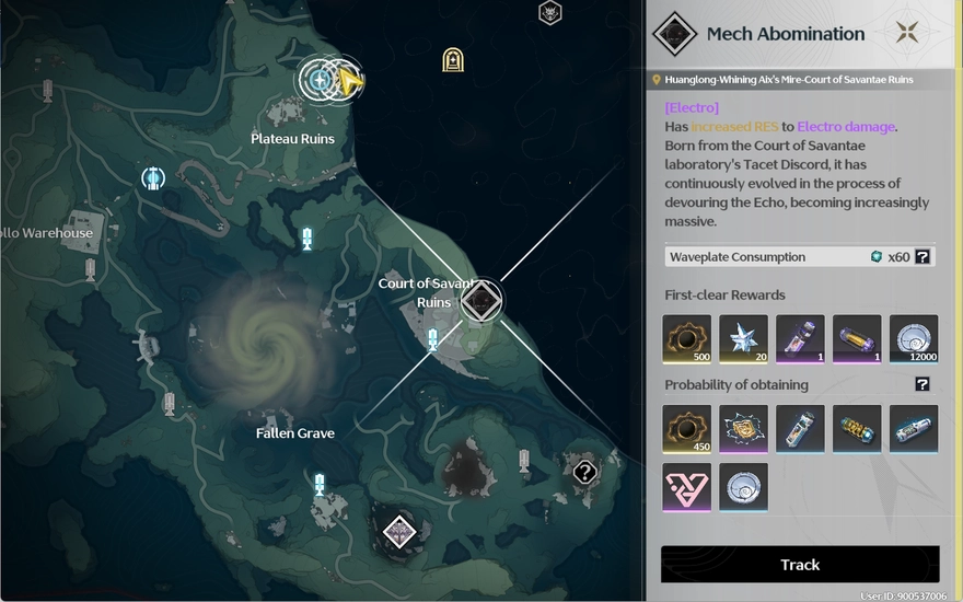 Wuthering Waves Ascension và nguyên liệu nâng cấp Yinlin