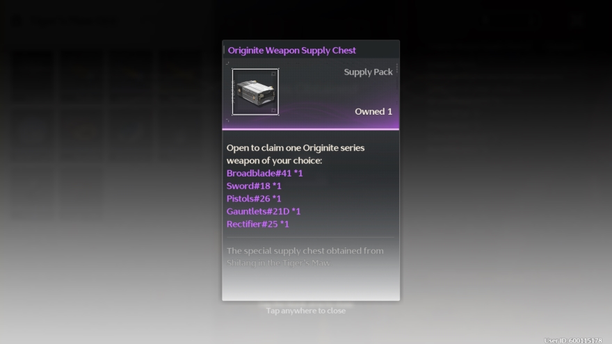 Wuthering Waves: Cách thu thập tất cả vũ khí 4 sao miễn phí