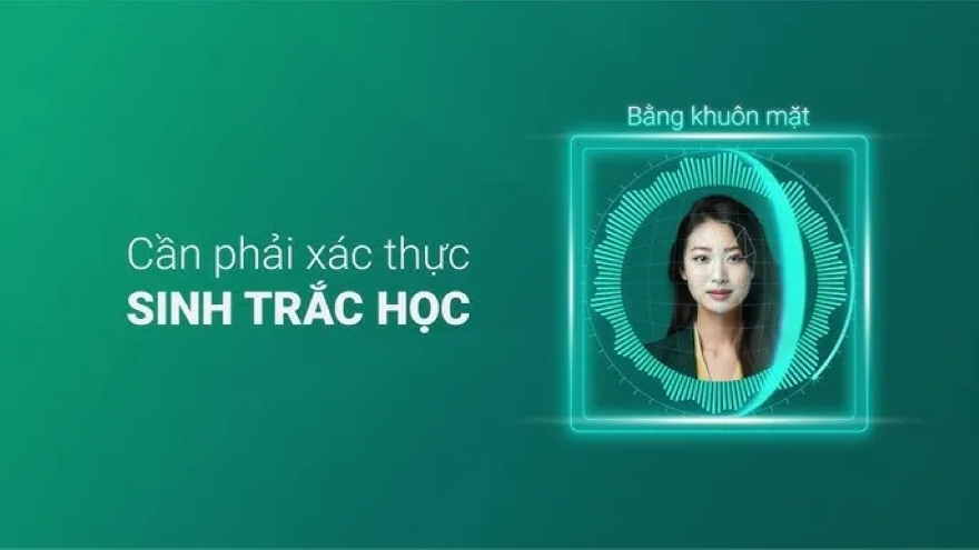 xác thực sinh trắc học khi chuyển khoản hơn 10 triệu