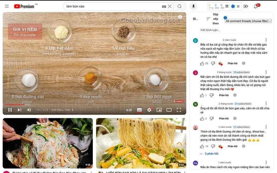 YouTube thử nghiệm giao diện mới cho người dùng Premium