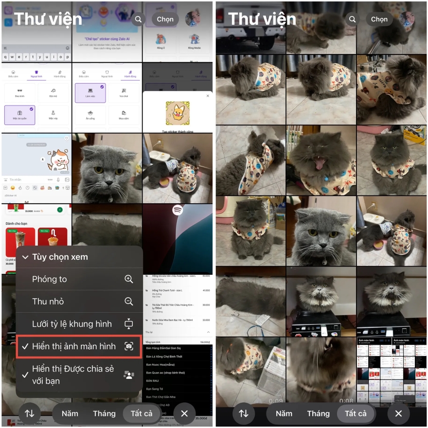 Cách ẩn ảnh chụp màn hình khỏi thư viện ảnh iPhone