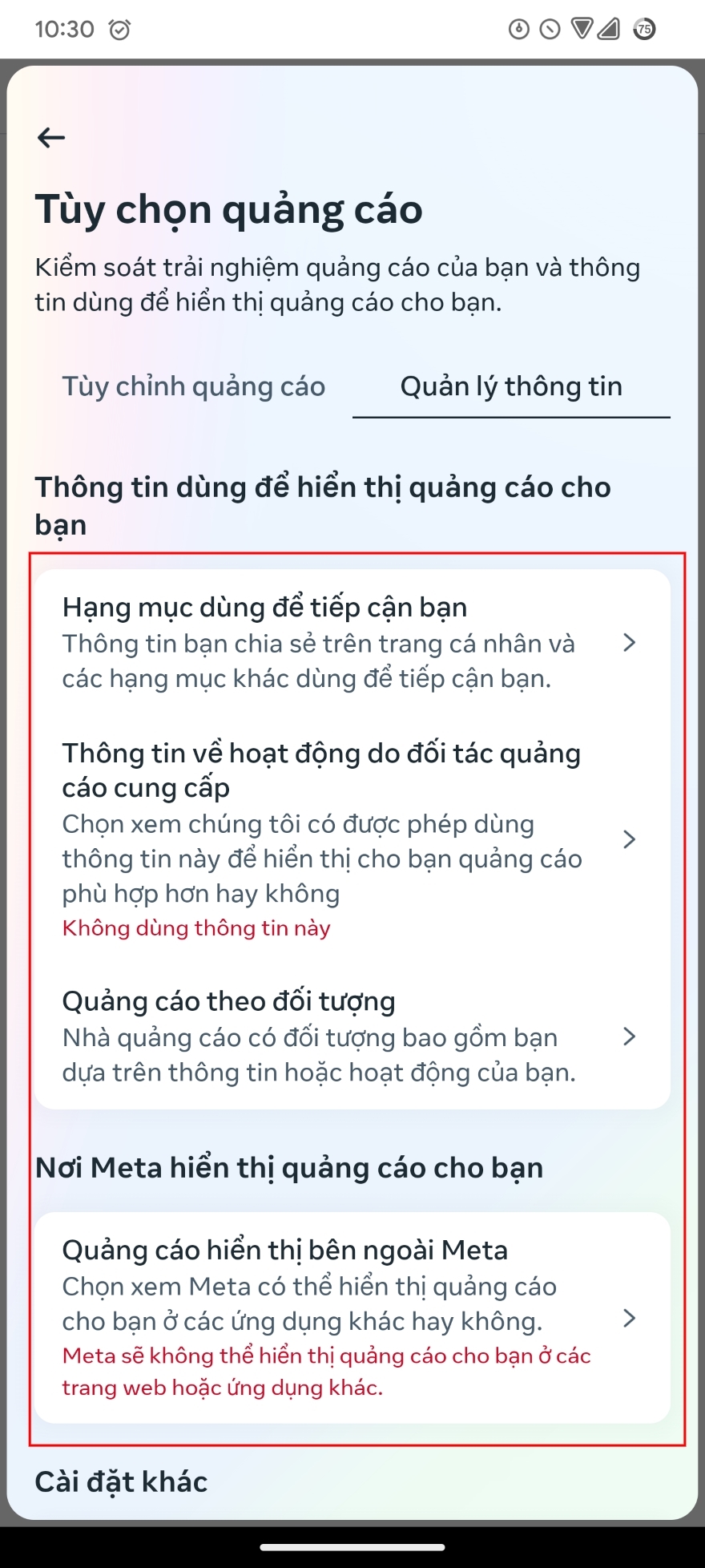 Cách chặn quảng cáo trên Facebook