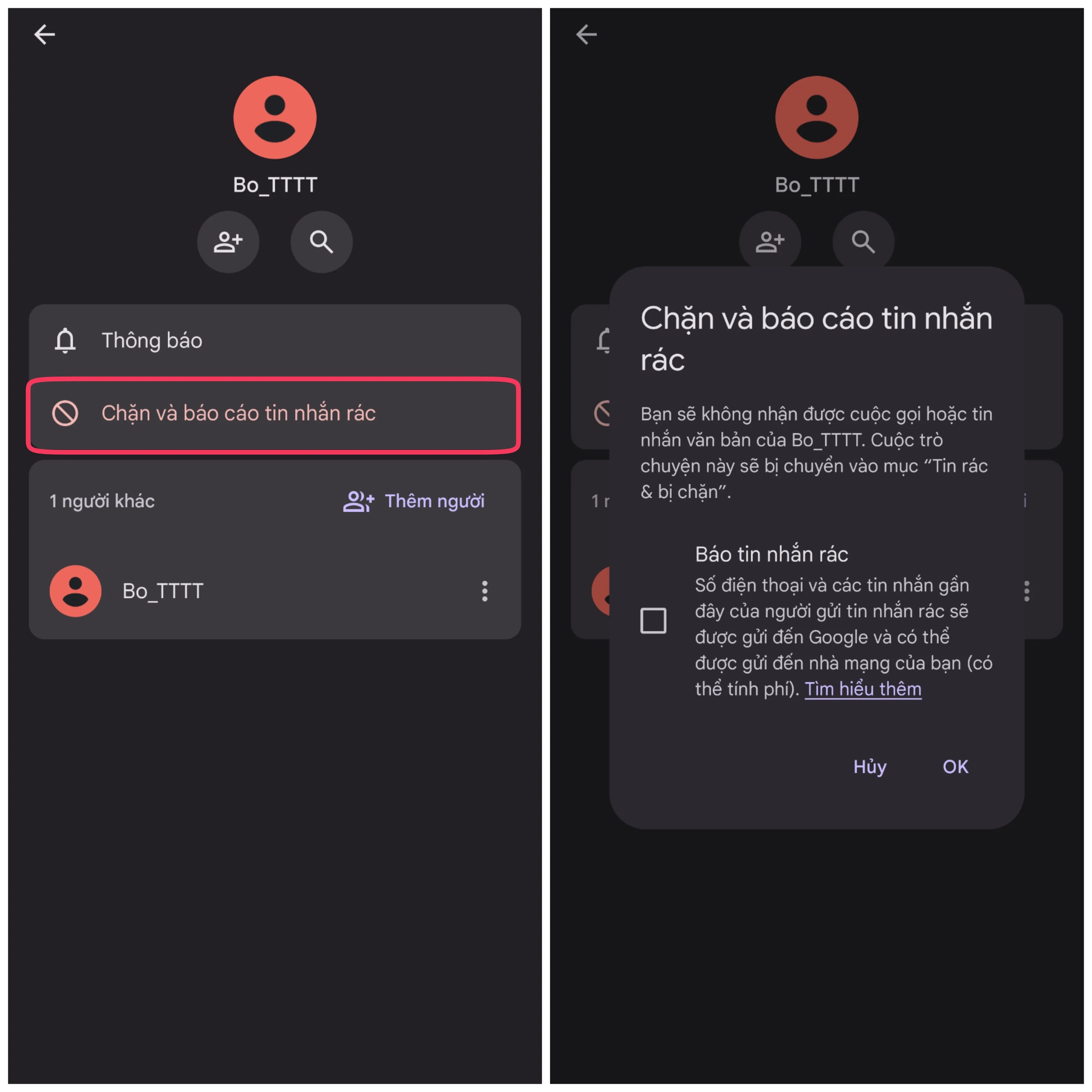 Cách chặn tin nhắn văn bản trên điện thoại Android