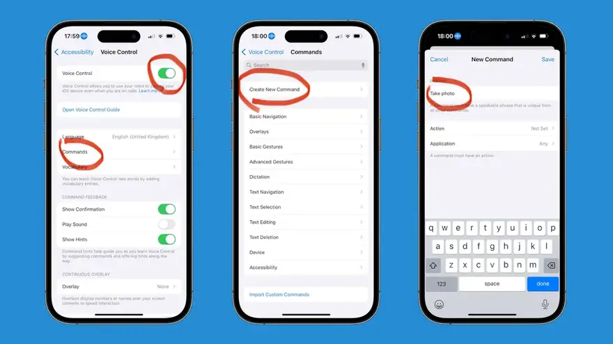 Cách chụp ảnh bằng giọng nói trên iPhone