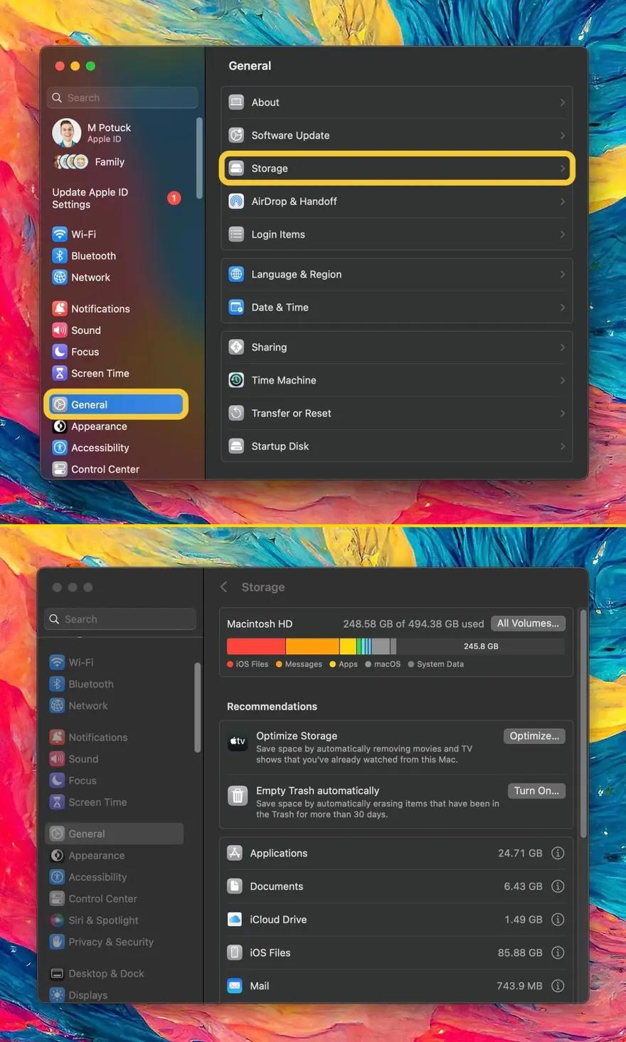 Cách giải phóng dung lượng trên Macbook nhanh nhất