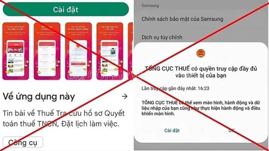 Cách phát hiện app dịch vụ công giả mạo