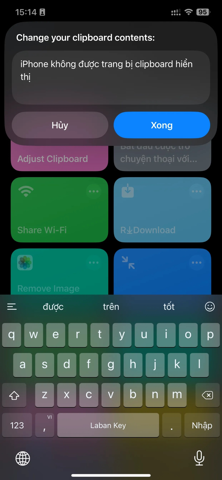 Cách sử dụng Clipboard trên iPhone