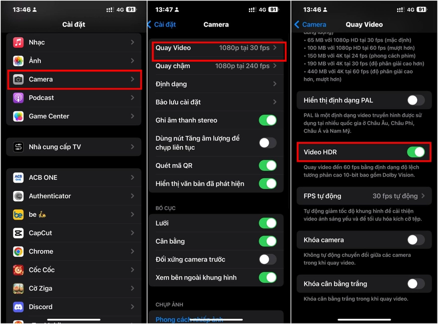 Cách tắt tính năng tự động cải thiện ảnh trên iPhone