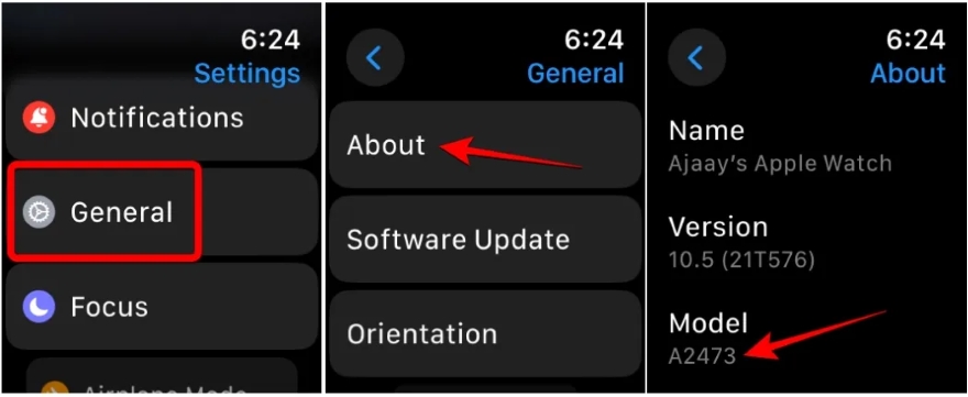 Cách xác định dòng Apple Watch đơn giản nhất
