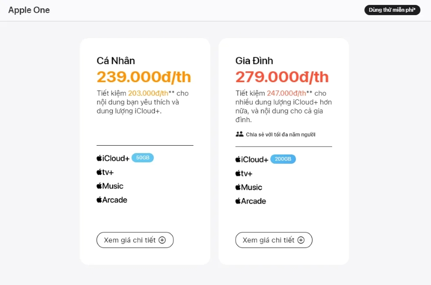 Có nên đăng ký Apple One không