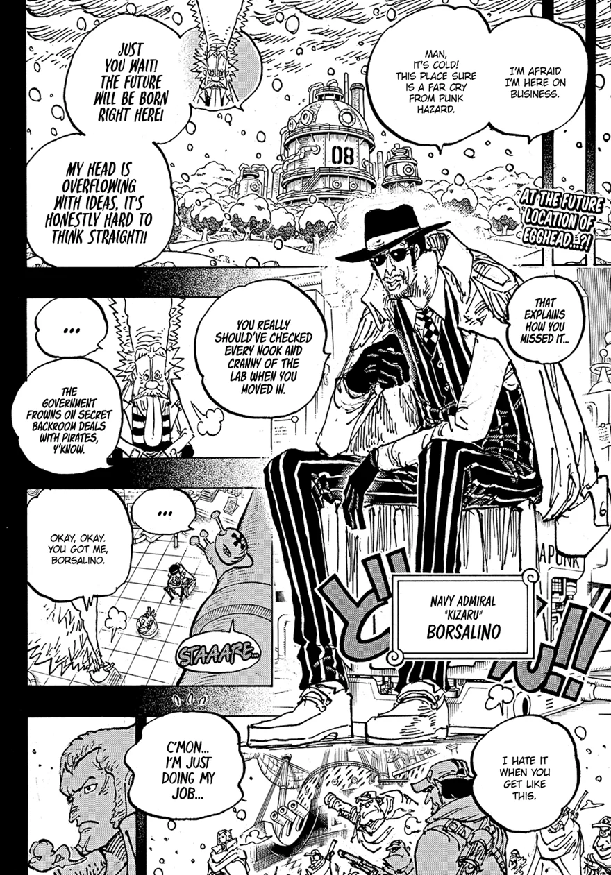 Dự đoán One Piece chap 1120: Cuộc chiến của Robot Cổ Đại