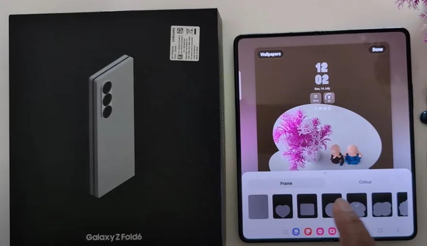 Tạo hình nền Live Effect cực độc trên Galaxy Z Flip6 & Fold6