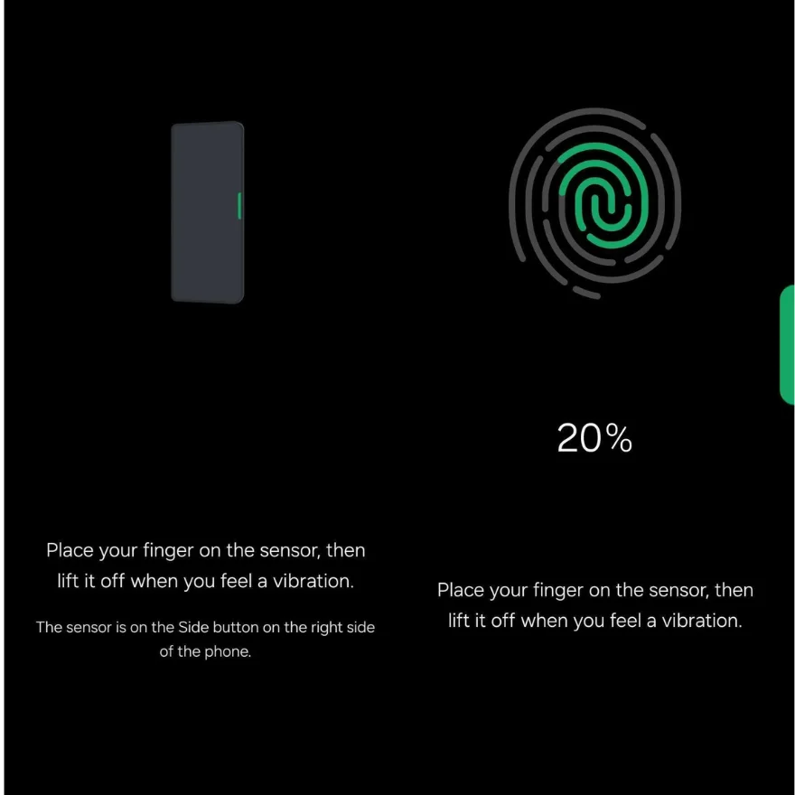 Galaxy Z Fold6 cải thiện quy trình thêm dấu vân tay