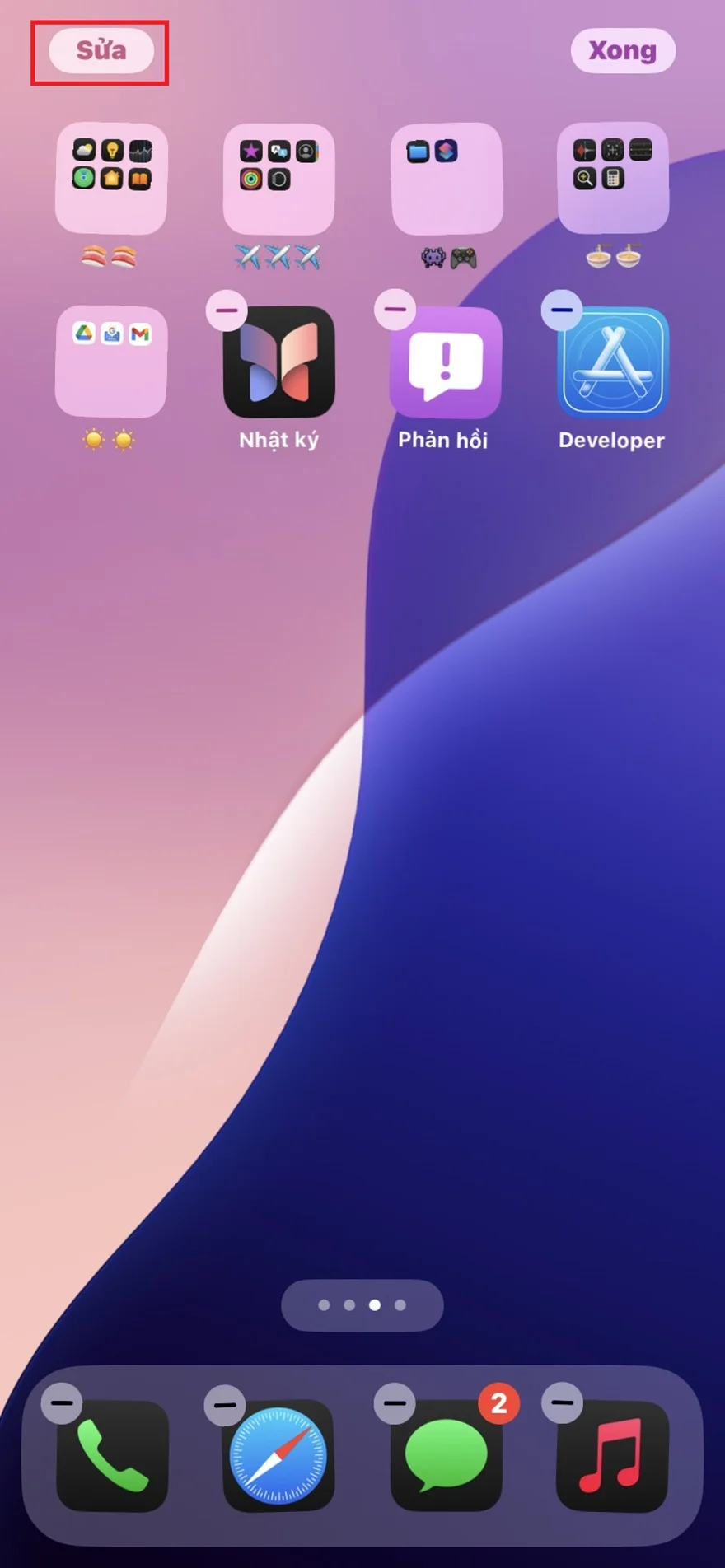iOS 18: Cách bật Chế độ tối cho biểu tượng ứng dụng
