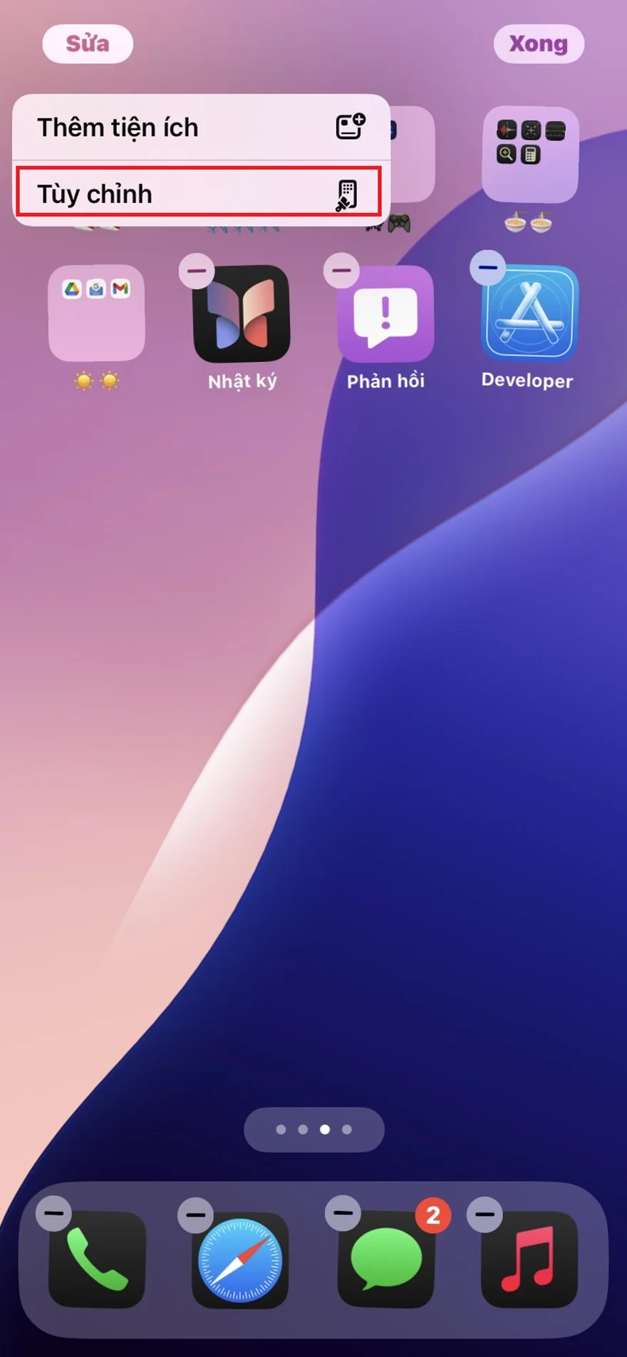iOS 18: Cách bật Chế độ tối cho biểu tượng ứng dụng