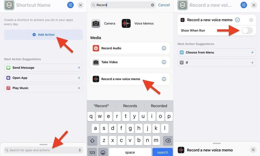 Mẹo ghi âm bí mật bằng iPhone