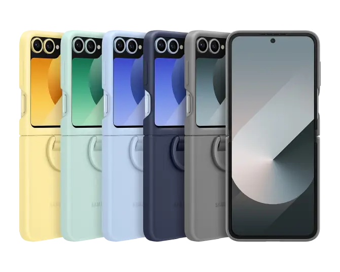 Ốp lưng Silicone kèm vòng Galaxy Z Flip6