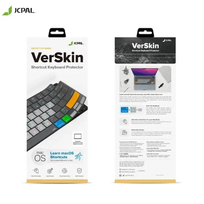 Phủ phím MacBook Pro M2 2022/ M1 2020 JCPAL Verskin Learn