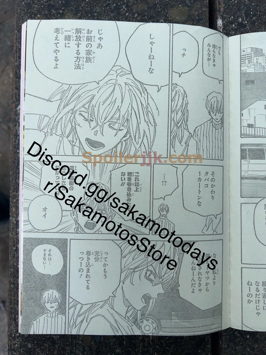 Spoiler Sakamoto Days chap 173