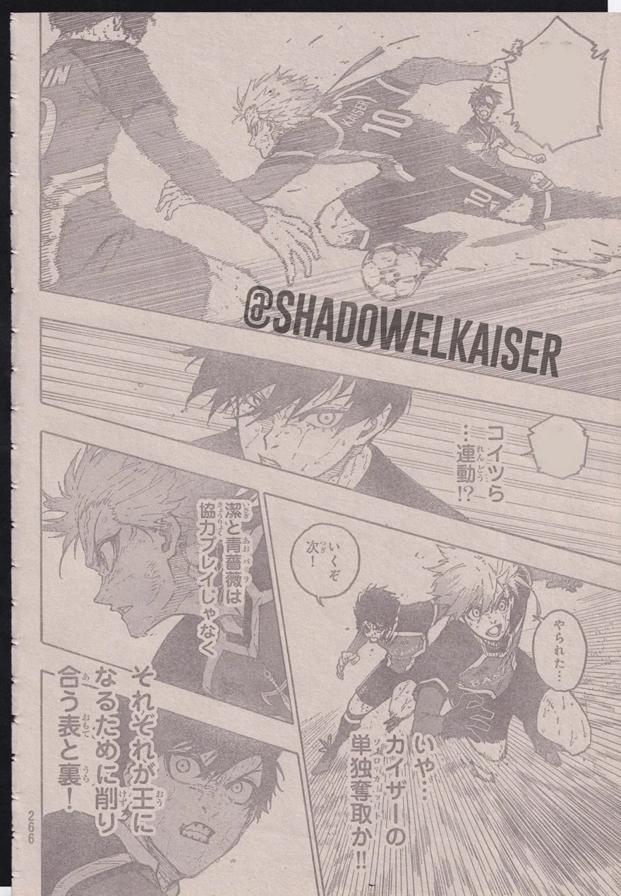 Spoiler Blue Lock chap 268: Sự trổi dậy của Itoshi Rin