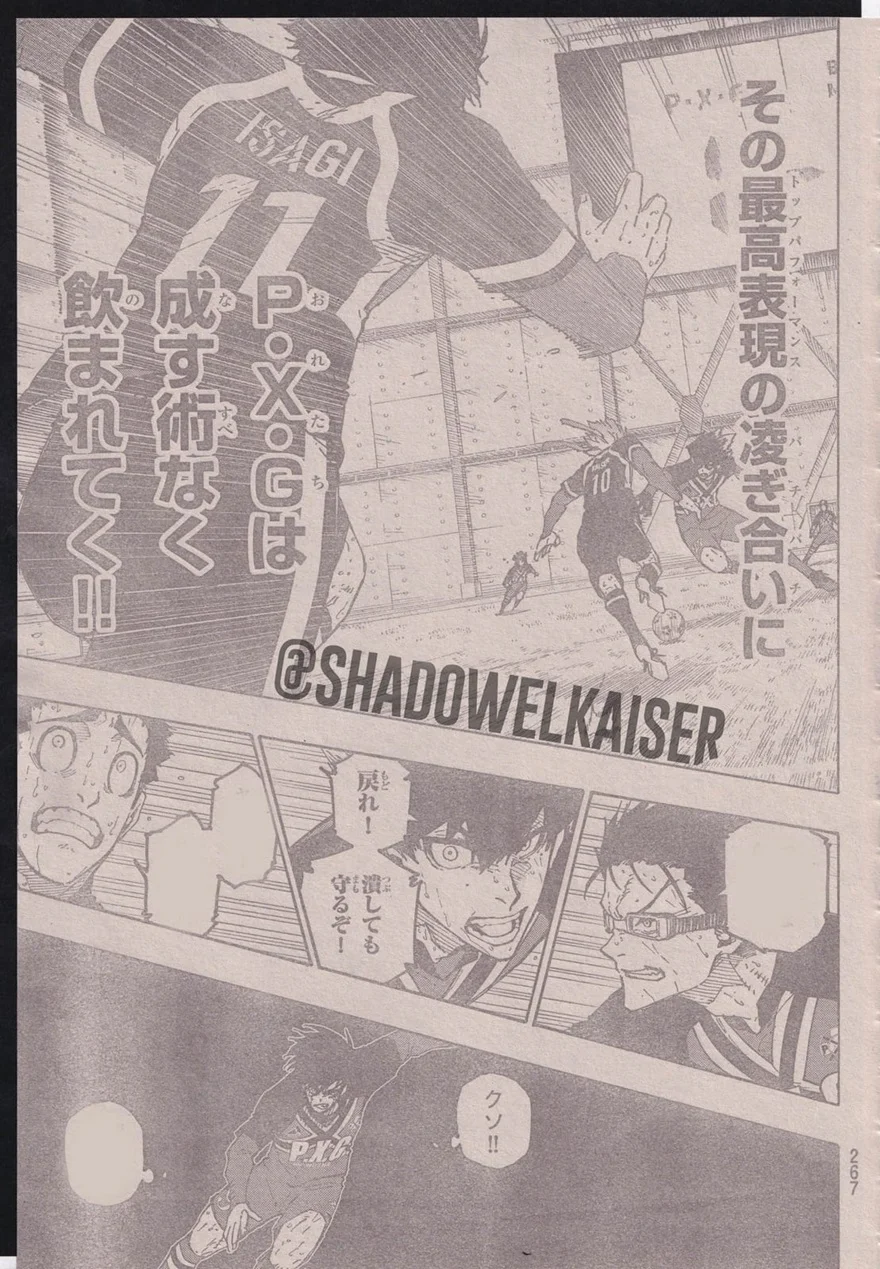 Spoiler Blue Lock chap 268: Sự trổi dậy của Itoshi Rin