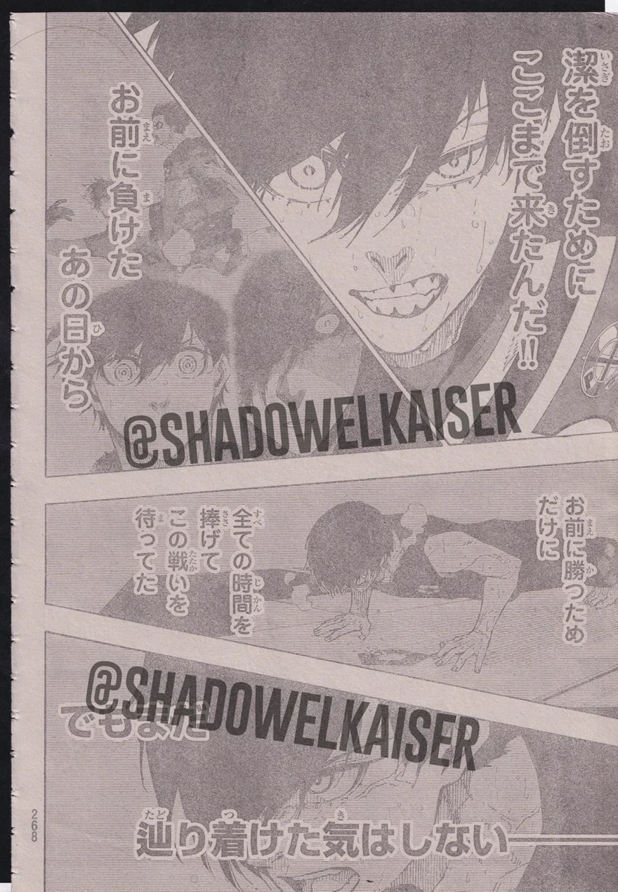 Spoiler Blue Lock chap 268: Sự trổi dậy của Itoshi Rin