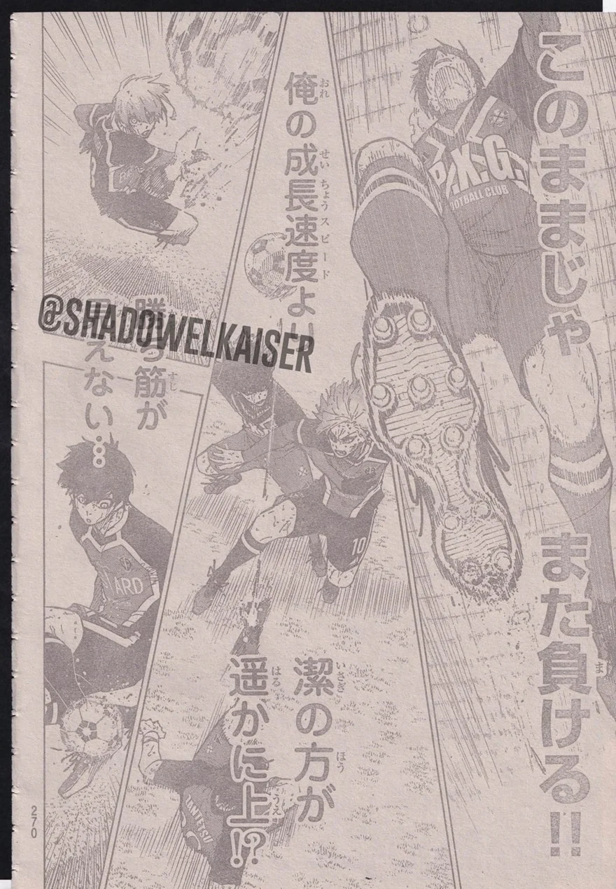 Spoiler Blue Lock chap 268: Sự trổi dậy của Itoshi Rin