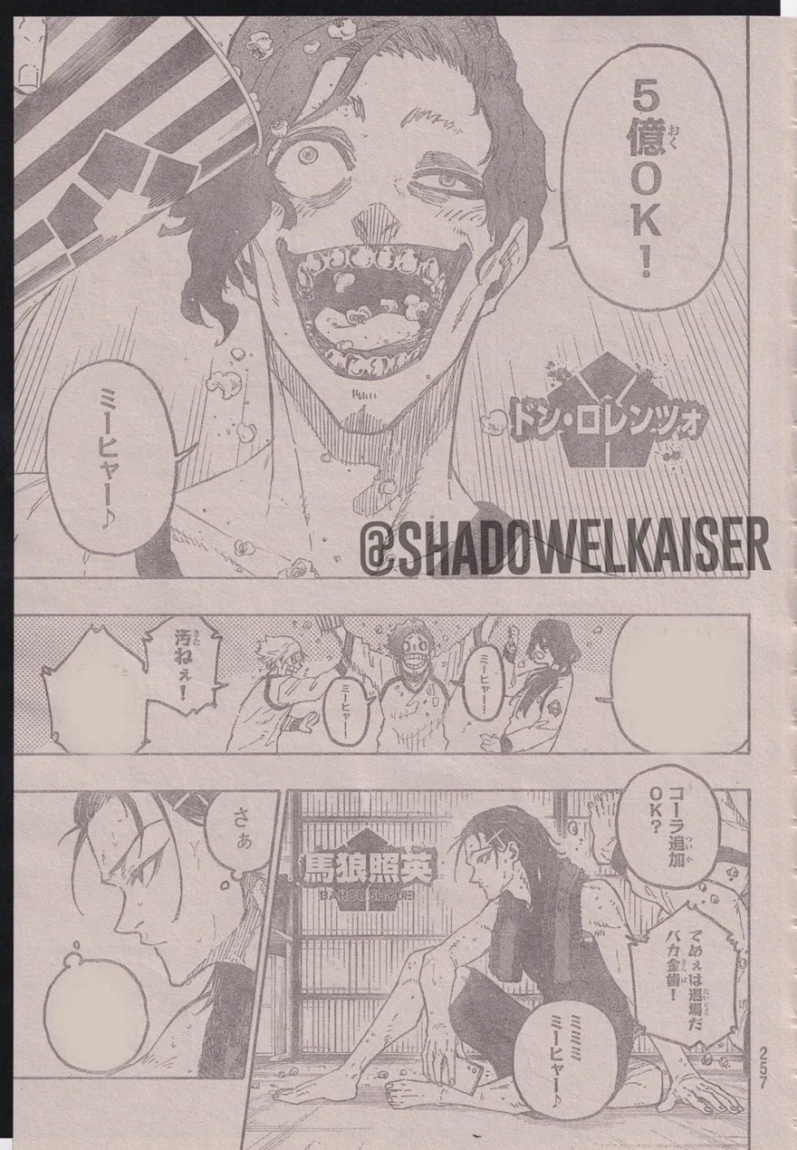 Spoiler Blue Lock chap 268: Sự trổi dậy của Itoshi Rin