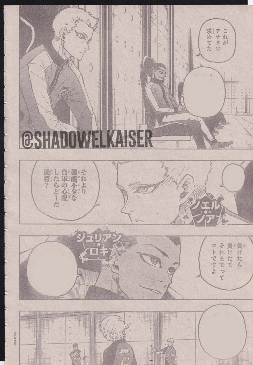 Spoiler Blue Lock chap 268: Sự trổi dậy của Itoshi Rin