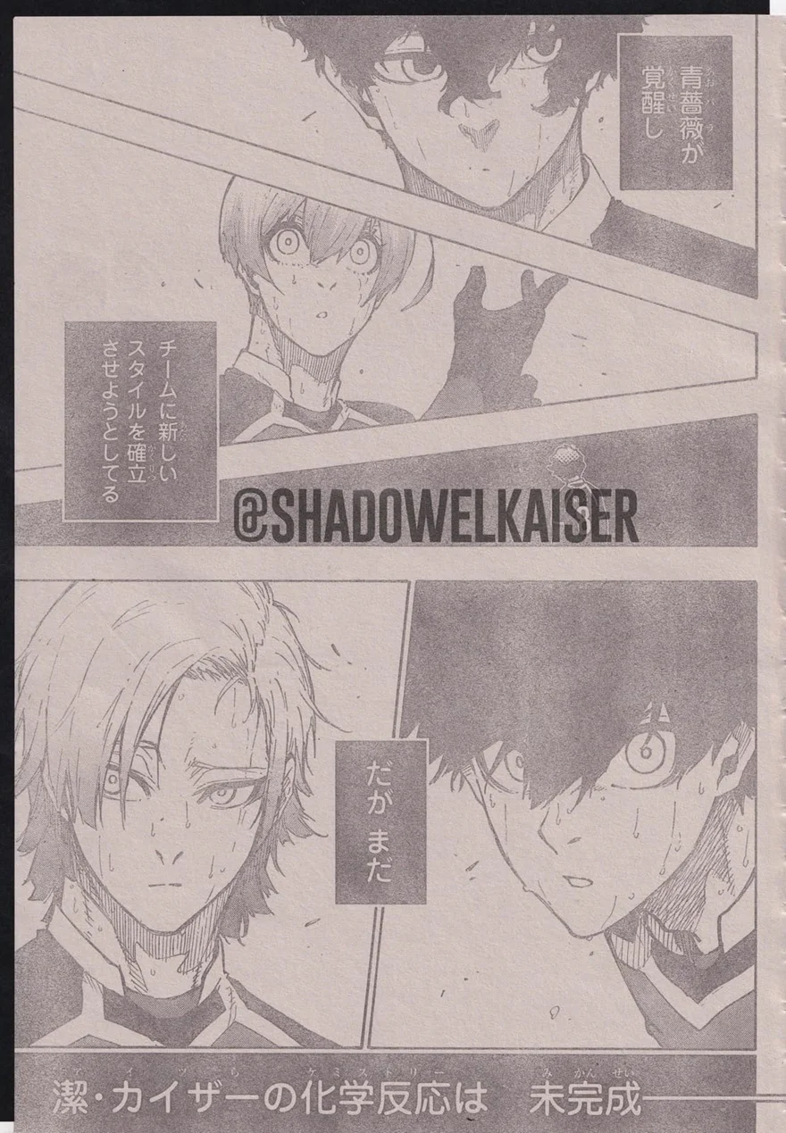 Spoiler Blue Lock chap 268: Sự trổi dậy của Itoshi Rin